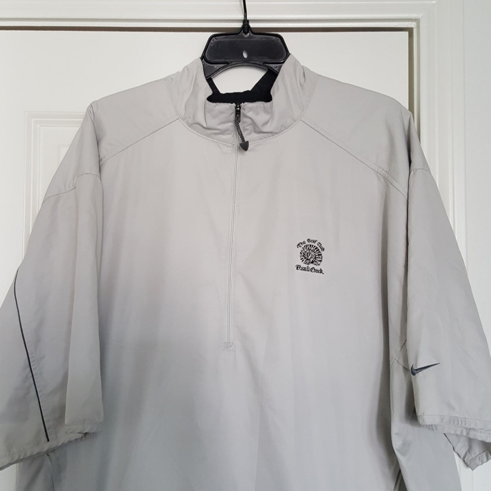 Nike clima fit golf 1/2 zip pullover size xl